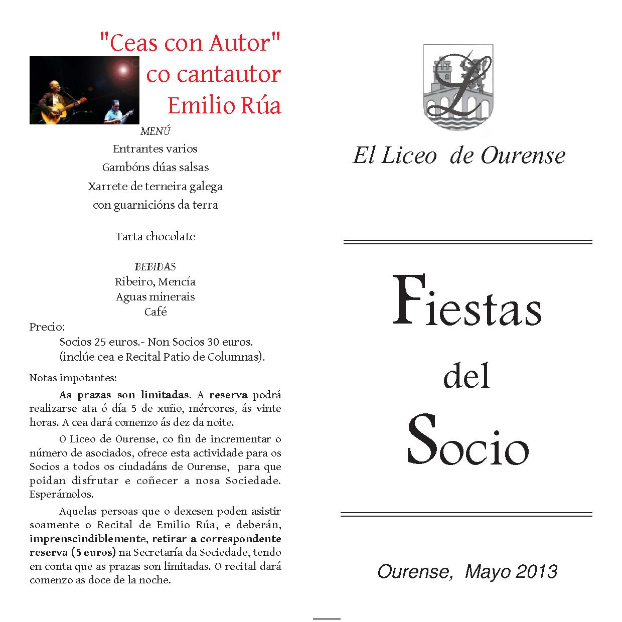 PROGRAMA DE FIESTAS